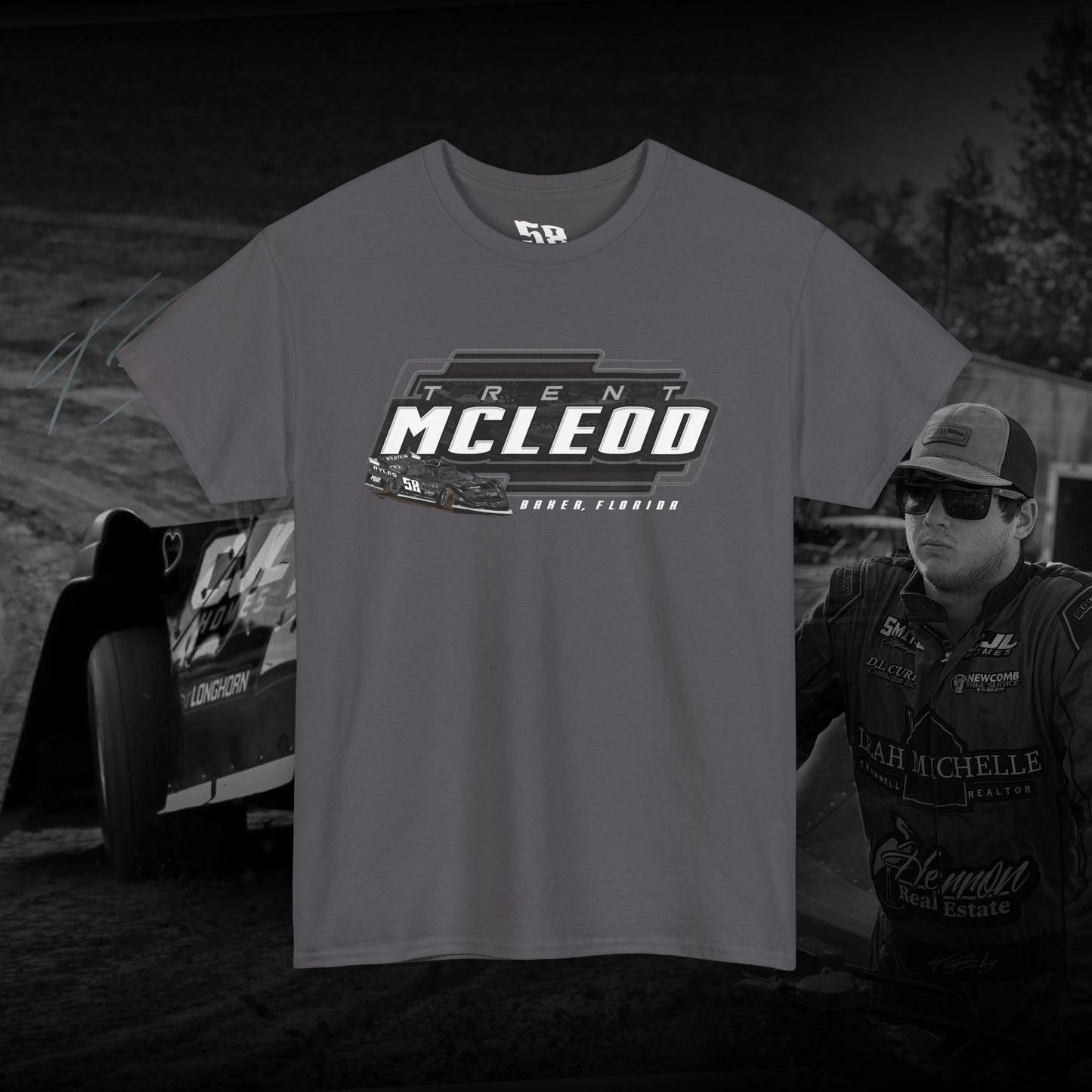 T-Baby B&W Dirt Late model
