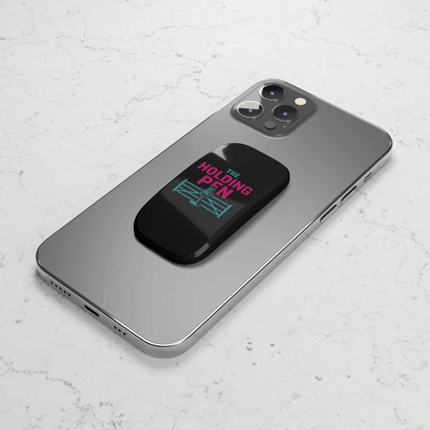 The Holding Pen Stylish Phone Grip Holder for Hands-Free Use